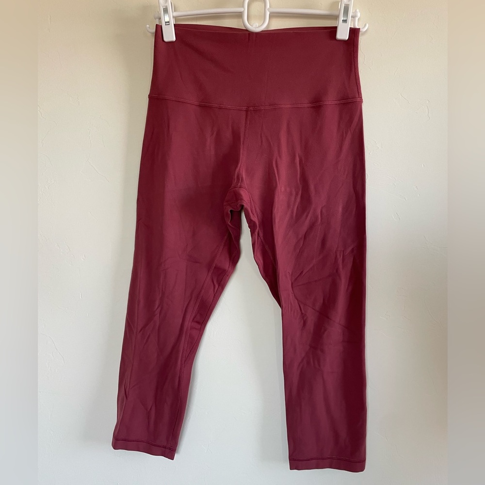 Lululemon Align Leggings 21” Mulled Wine